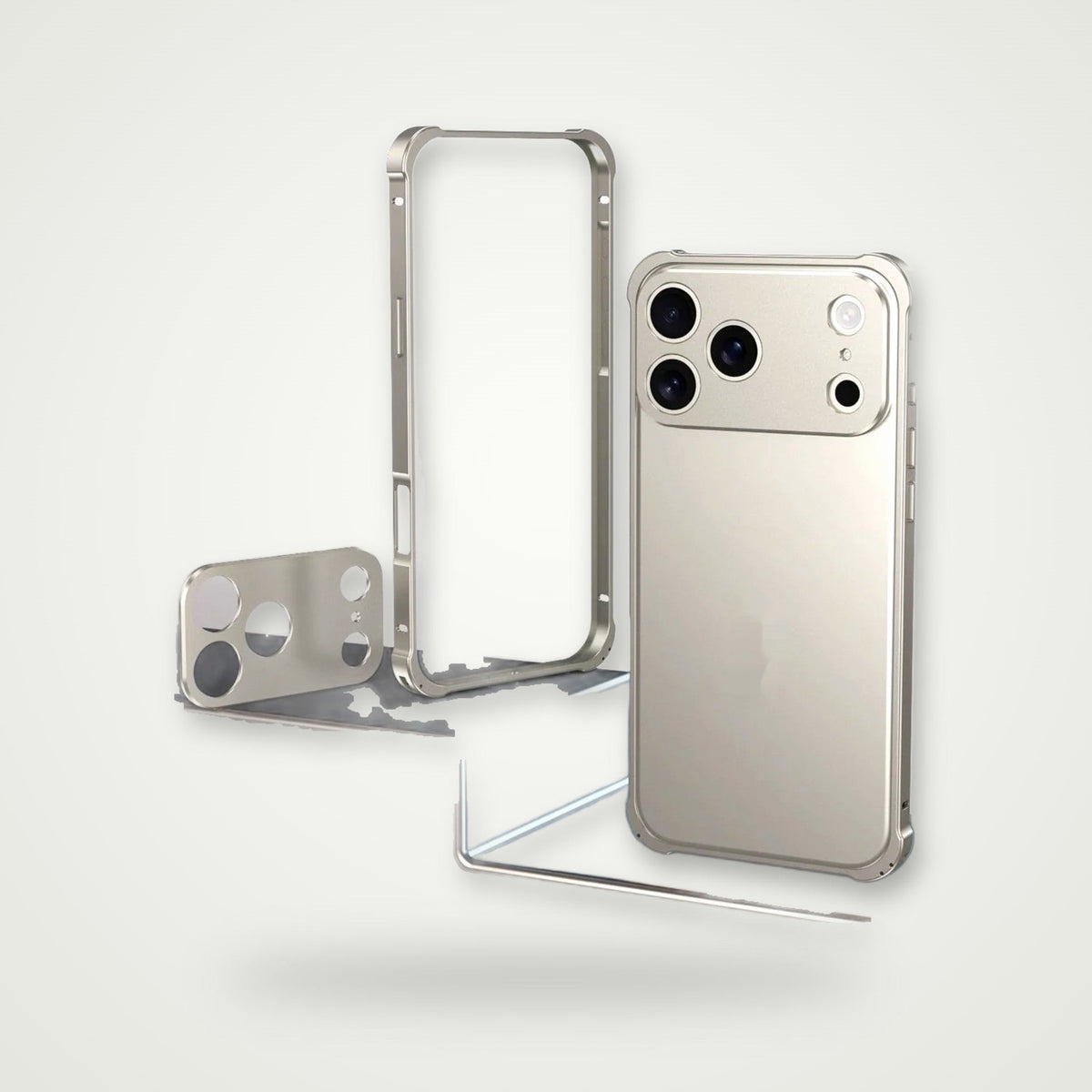 Buckle Metal Frame Case for iPhone 17 & Air