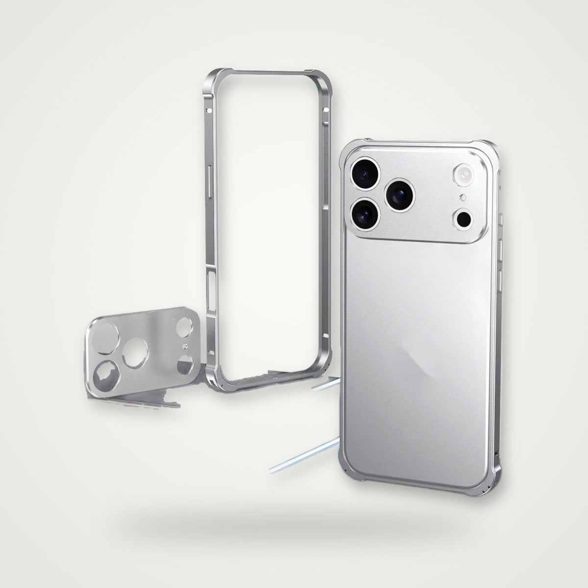 Buckle Metal Frame Case for iPhone 17 & Air