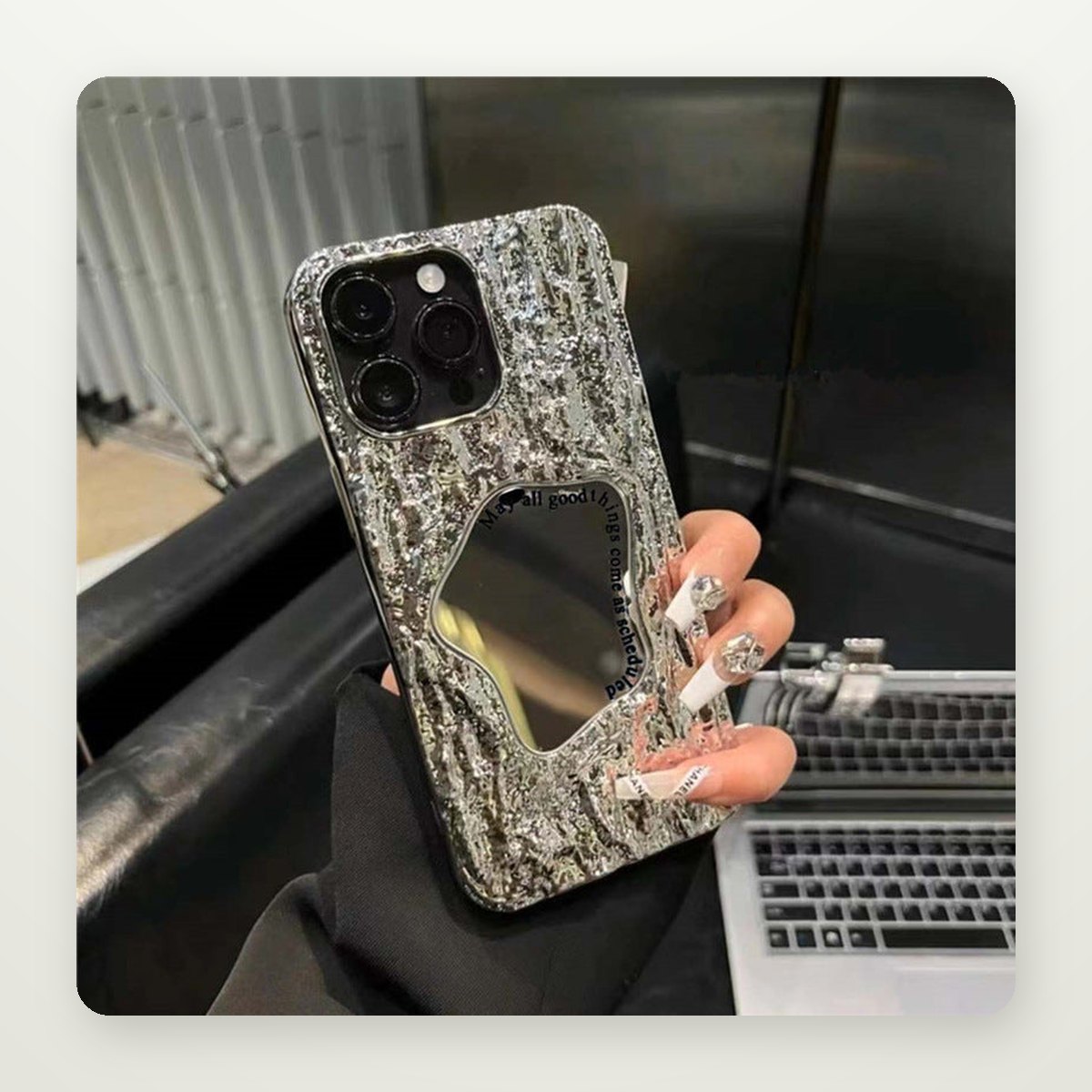 Simple Plated Case for iPhone 13–16