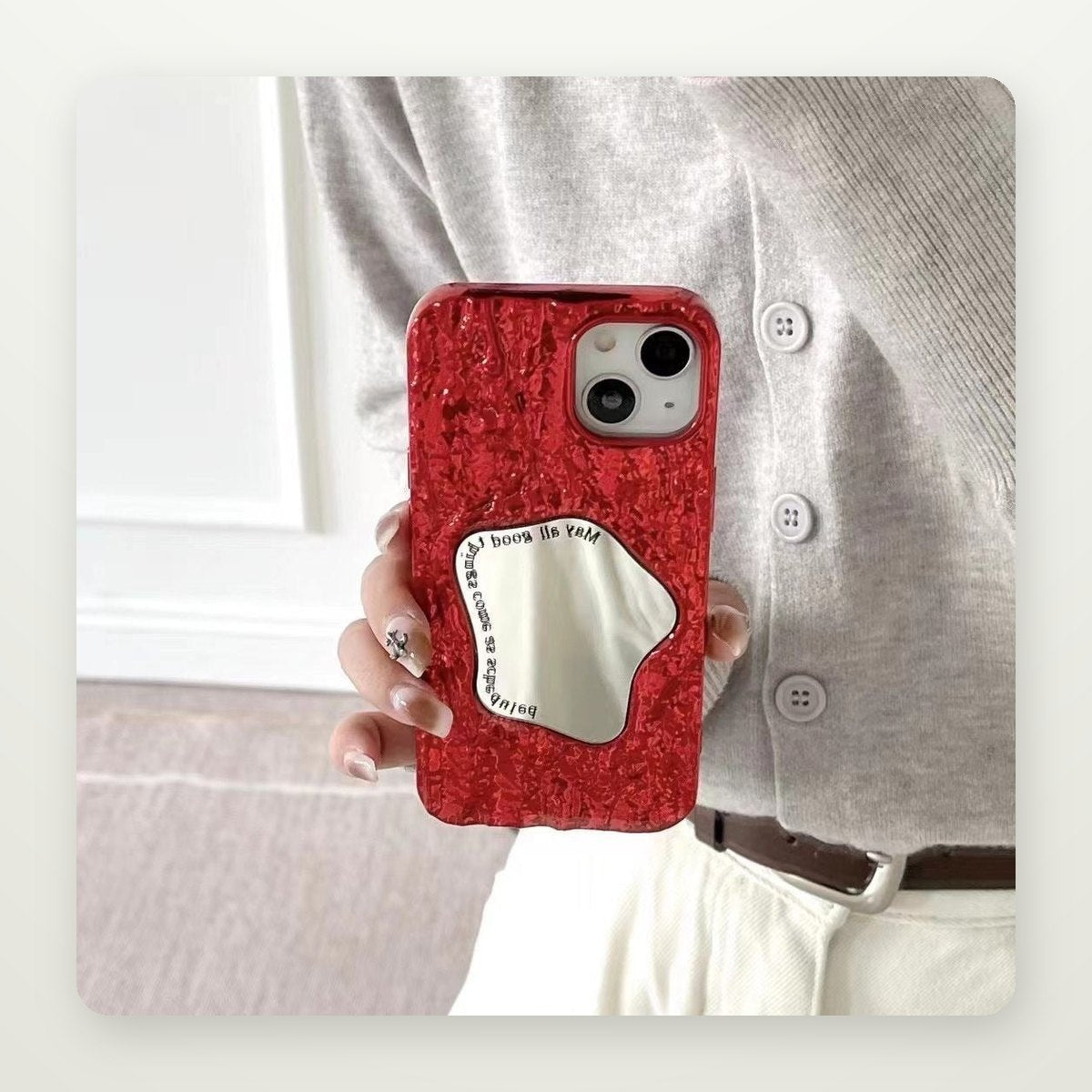 Simple Plated Case for iPhone 13–16