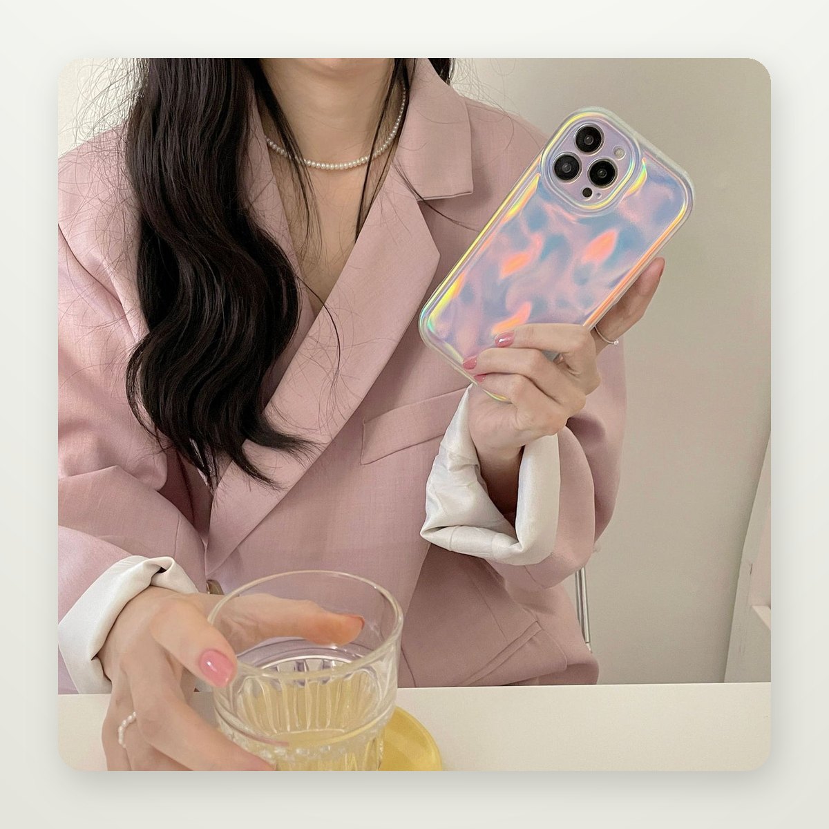 Matte Laser Case for iPhone 13–16