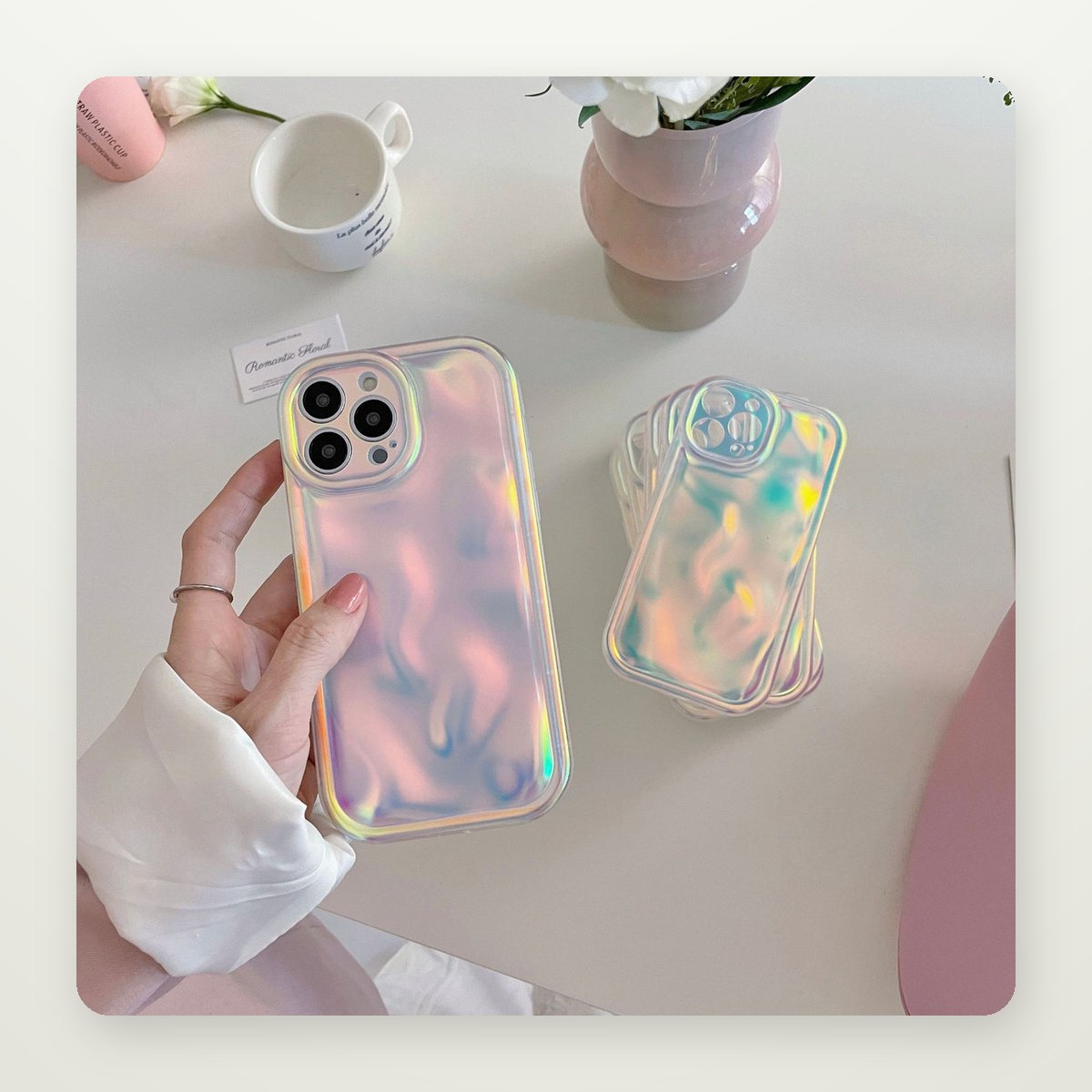 Matte Laser Case for iPhone 13–16