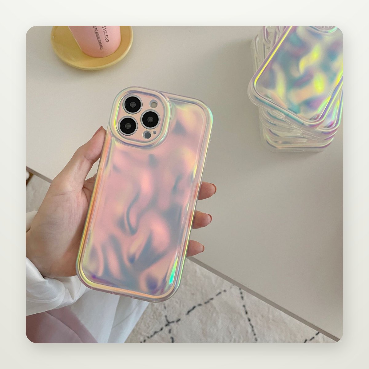 Matte Laser Case for iPhone 13–16