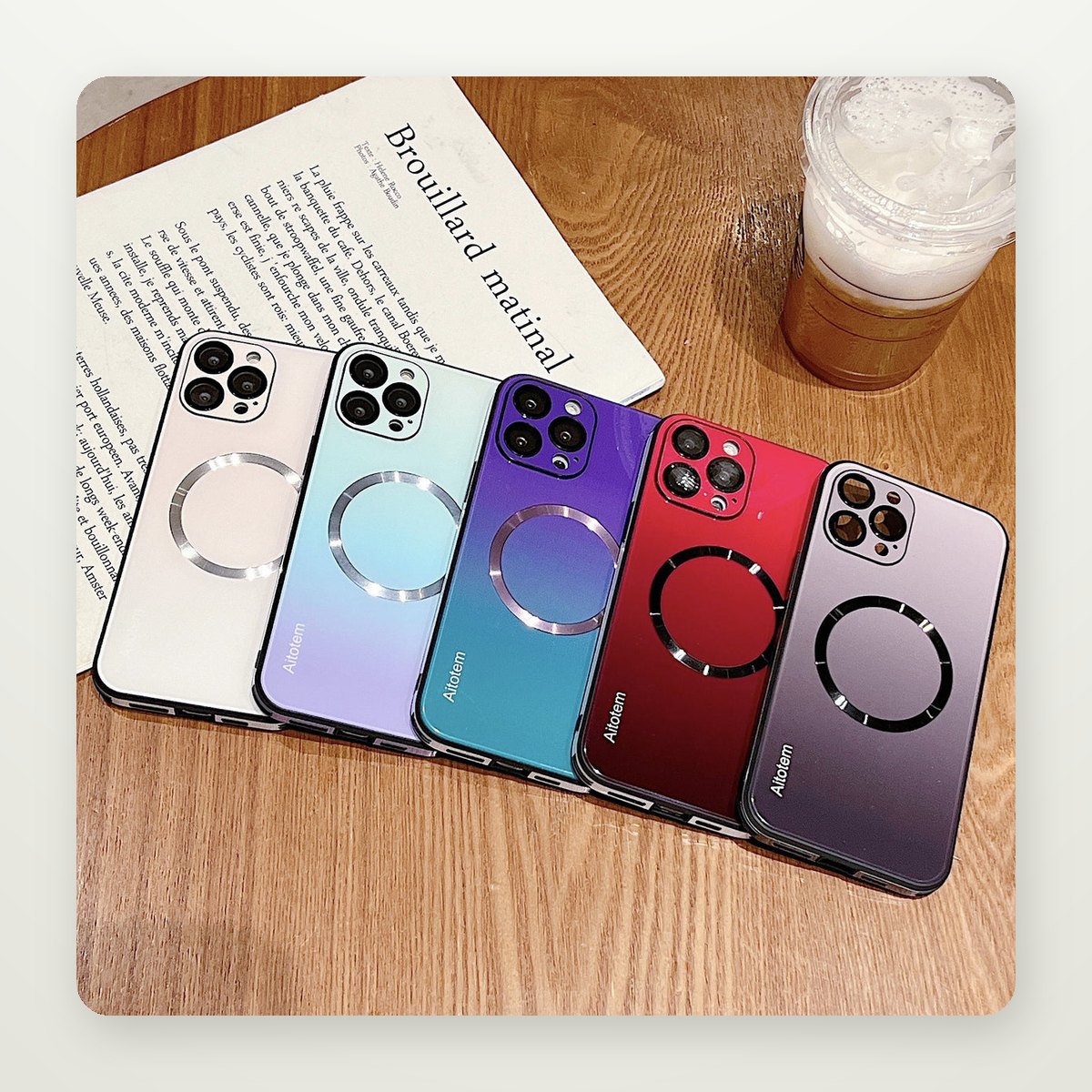 Gradient MagSafe Case for iPhone 13–16