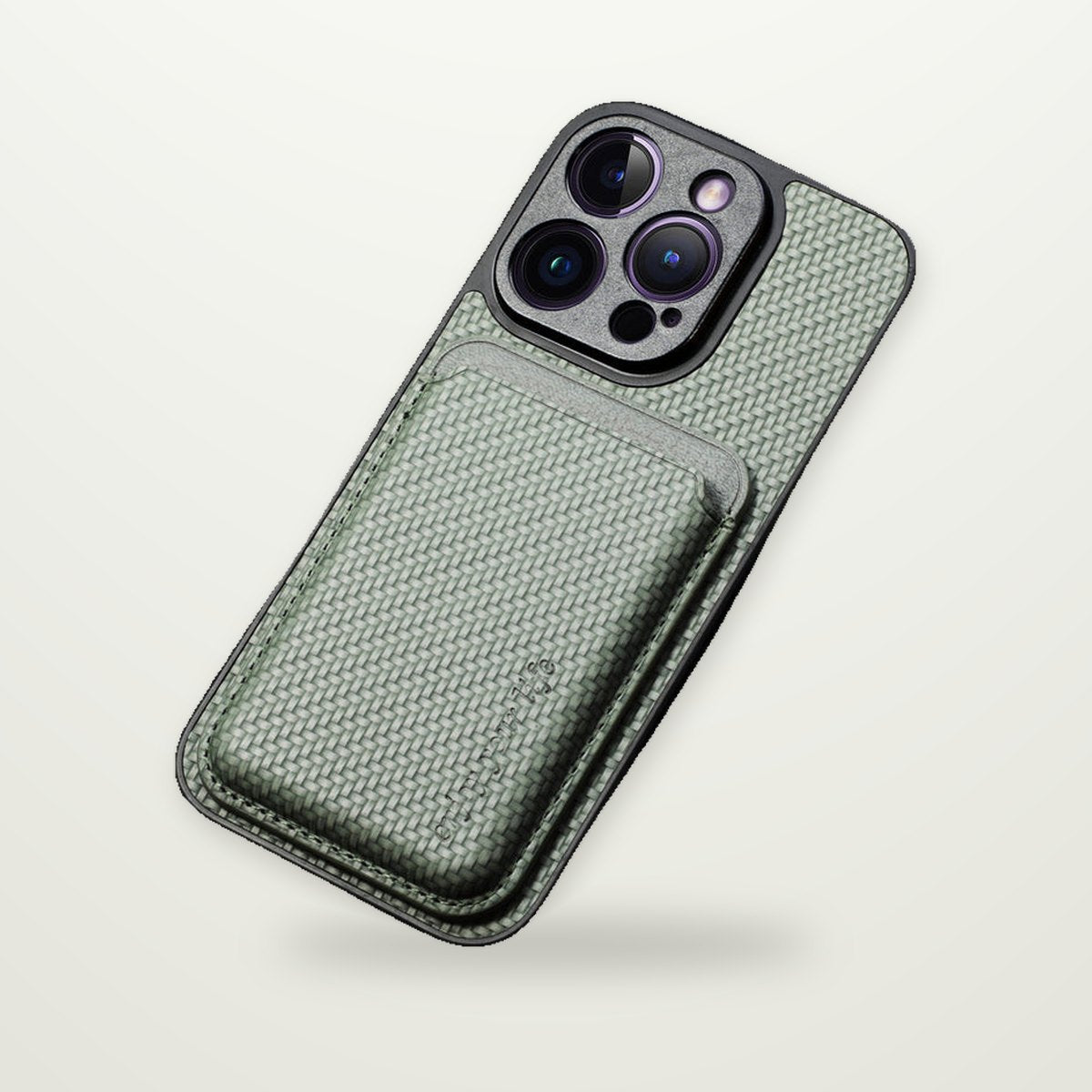 Stick-On Magnetic Card Holder for iPhone 15