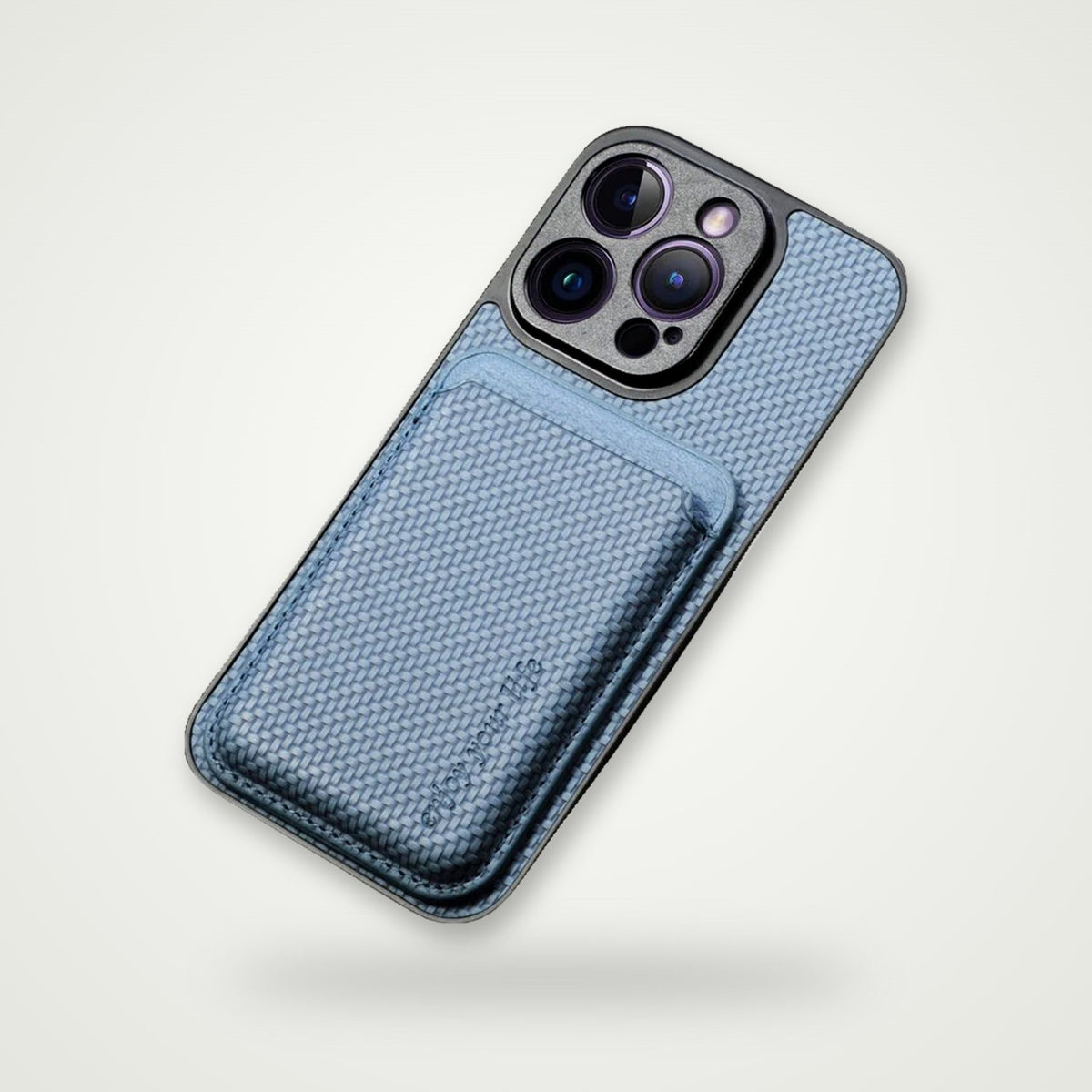 Stick-On Magnetic Card Holder for iPhone 15