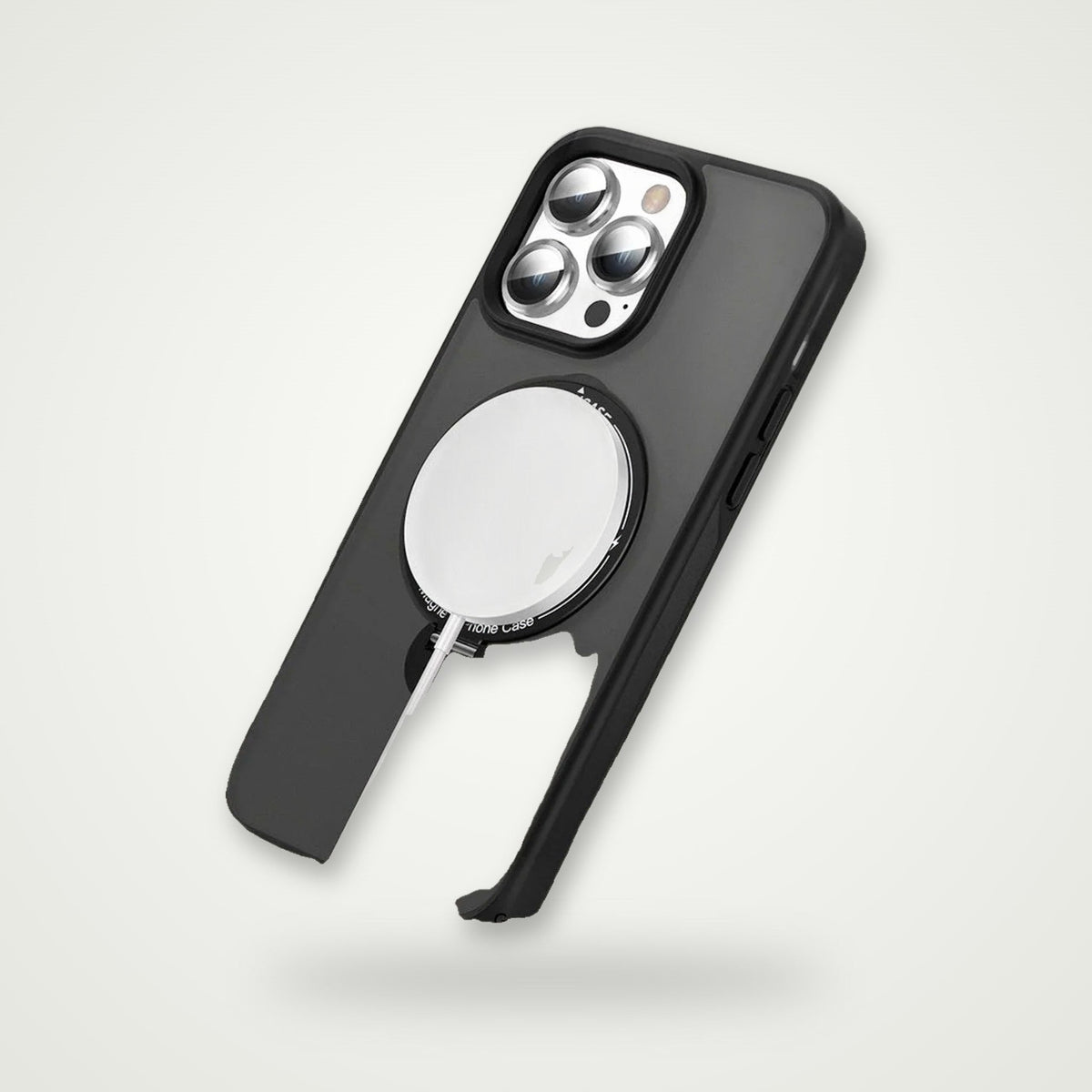 Pivot Stand Frosted MagSafe Case for iPhone 13–15