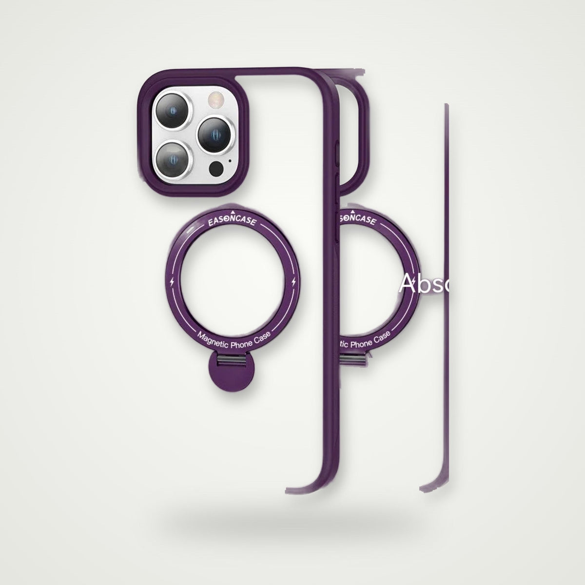 Pivot Stand Frosted MagSafe Case for iPhone 13–15