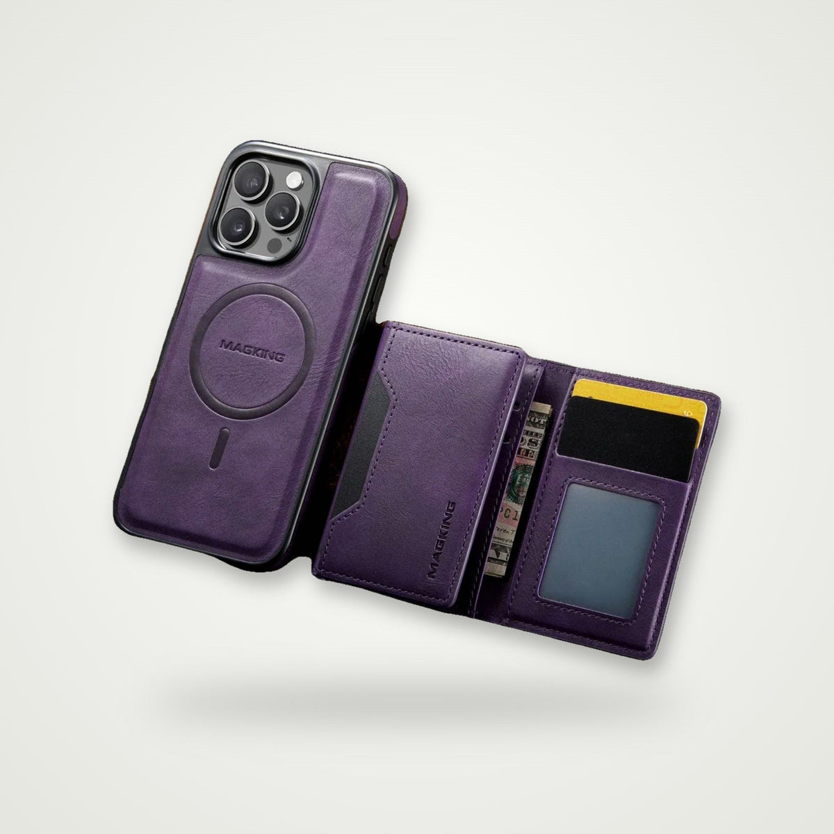 Multi-Card Wallet Case for Galaxy S24–S25