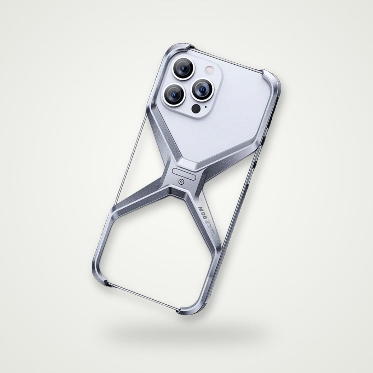 Frameless Aluminum Cooling Case for iPhone 13–17