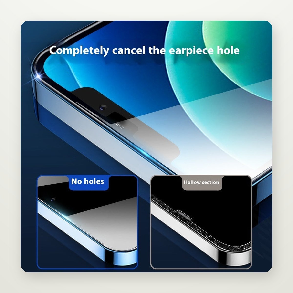 HD Tempered Glass Screen Protector for iPhone 13–16