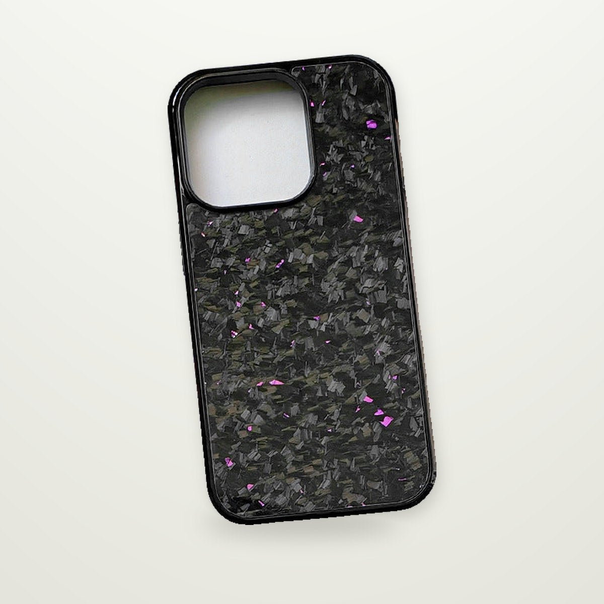 Forged Carbon Gold Flake Case for iPhone 13–15