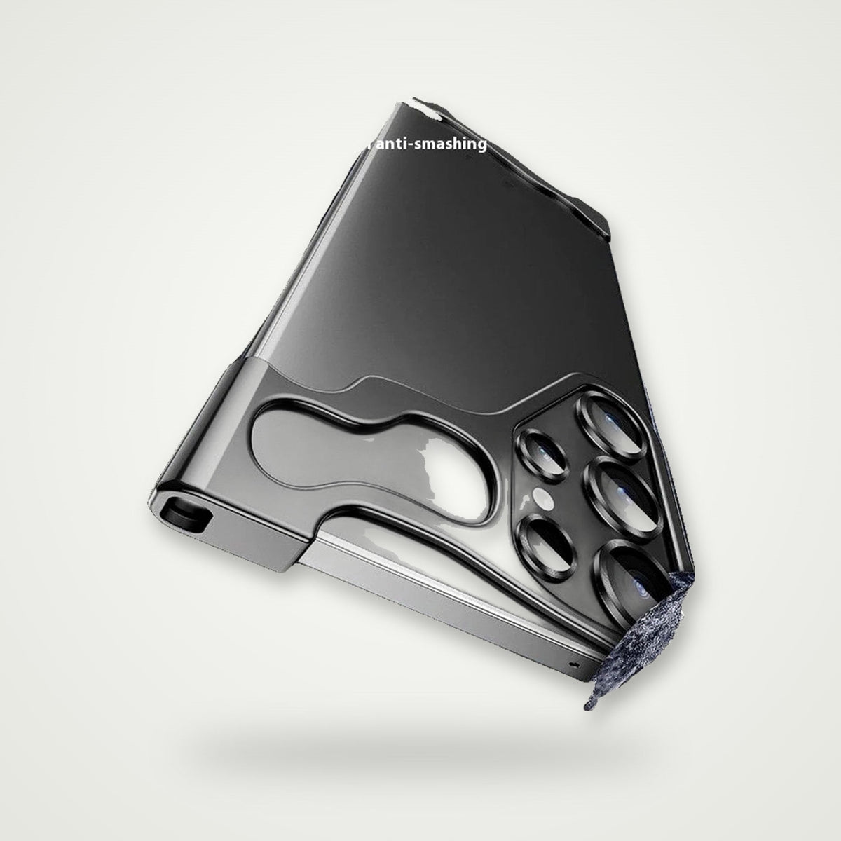 Metal Corner Frameless Case for Galaxy S24–S25