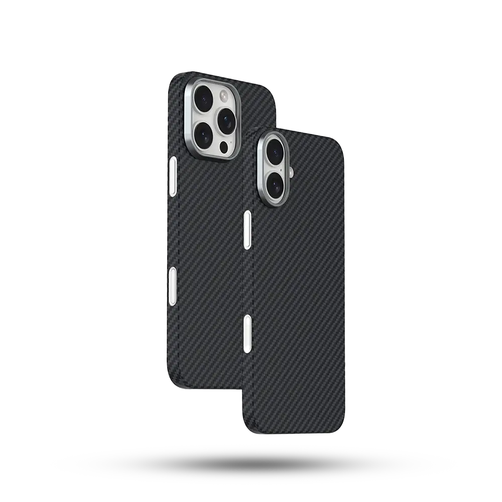 Black kevlar iphone case