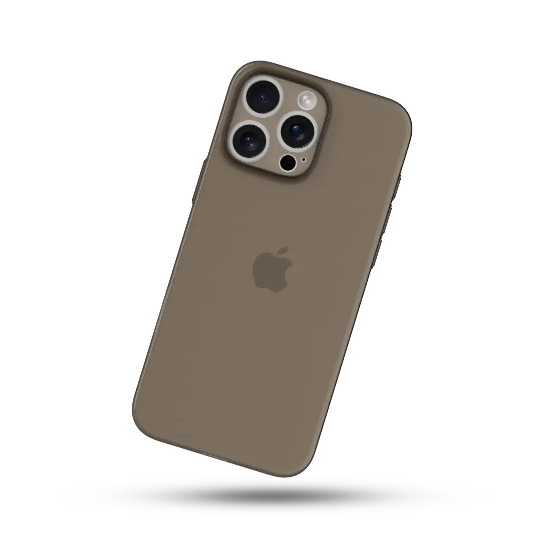 Frosted Black Ultra Thin Phone Case