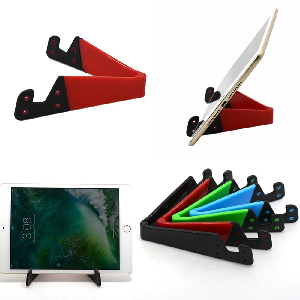 V-shaped foldable phone and tablet stand