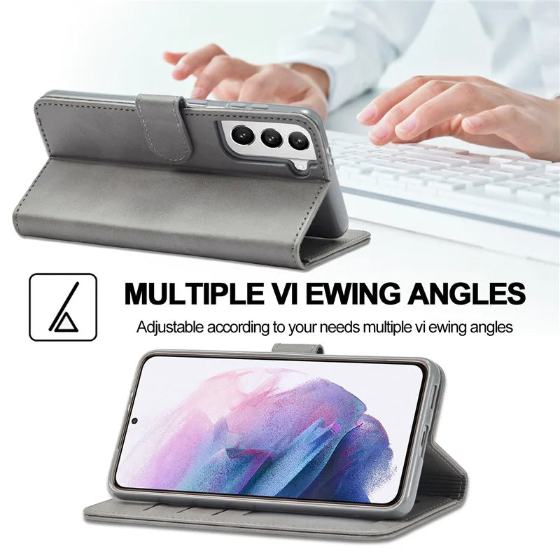 Flip book case for Samsung Galaxy S8–S26 & FE models, view 3