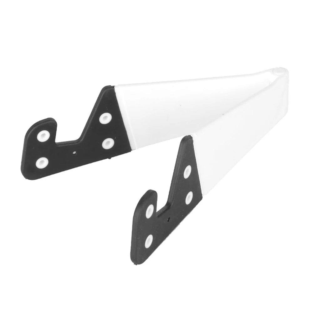V-shaped foldable phone and tablet stand, white