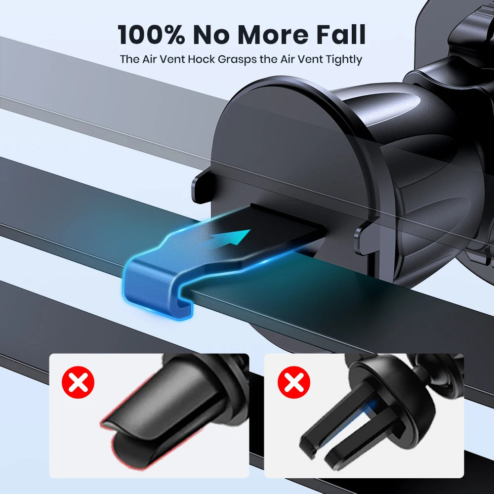 Magnetic car vent mount, view 3