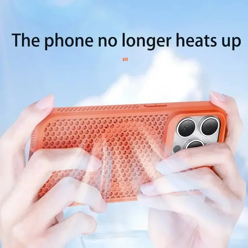 Cooling heat dissipation MagSafe case for iPhone 11–18, view 3
