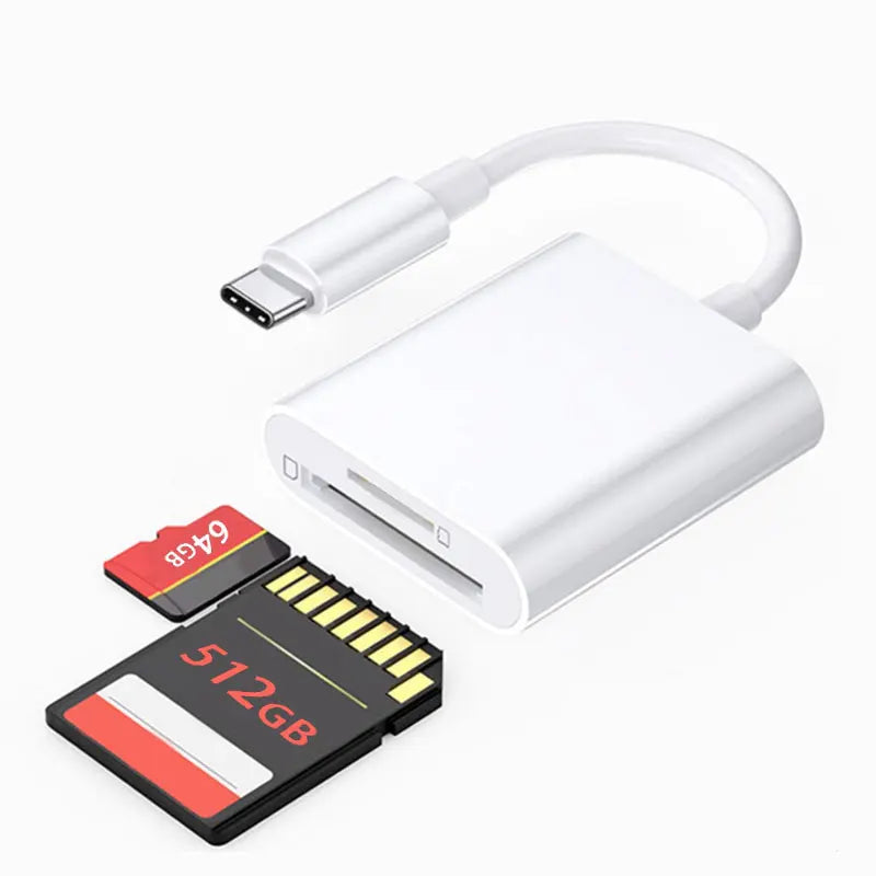 2-in-1 USB-C SD/TF card reader, view 7