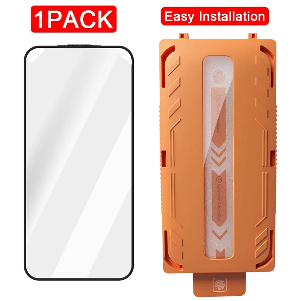 Easy-install HD tempered glass protector for iPhone 17 & 18 Pro, view 8
