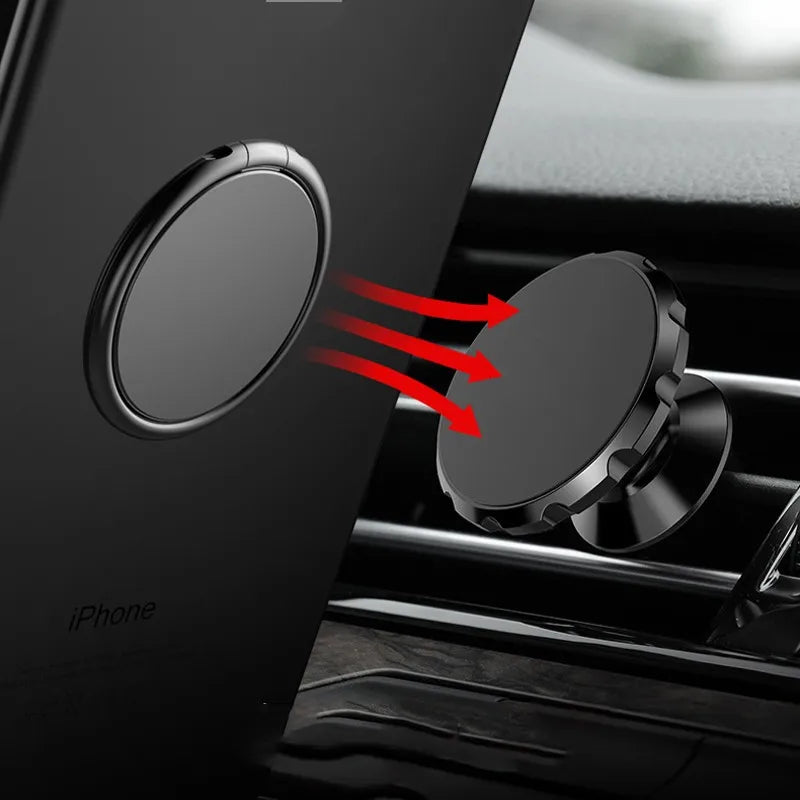 360° rotating metal finger ring holder, view 4