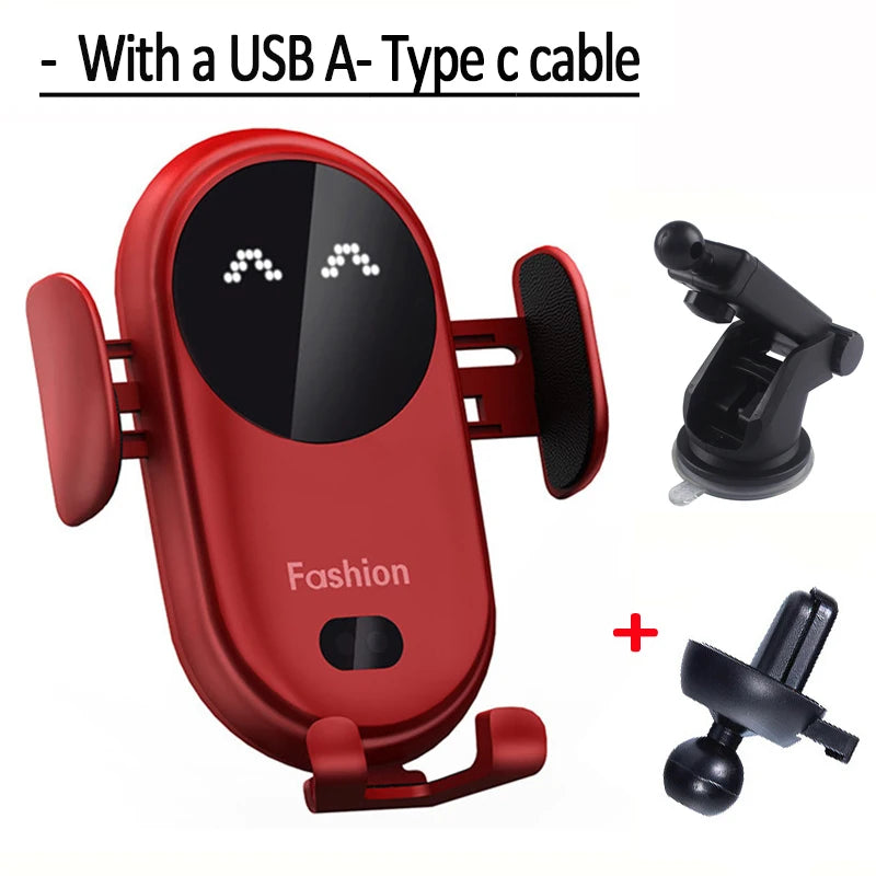 Infrared sensor wireless car charger, view 10