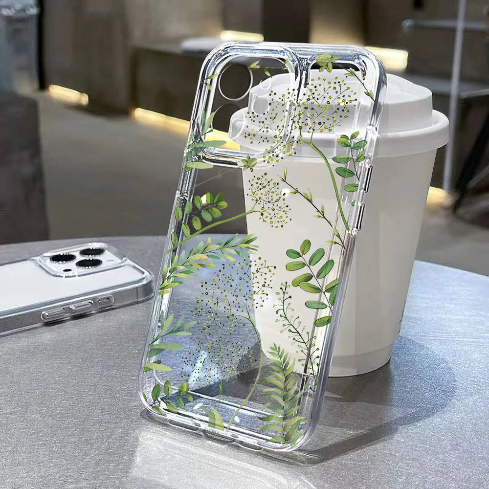 Cute flower clear case for Samsung Galaxy S & A series, view 9
