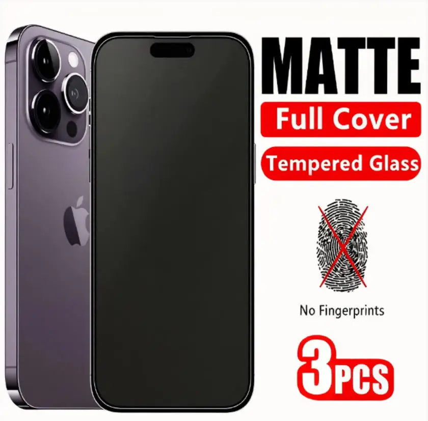 Matte privacy screen protector 3-Pack, view 6