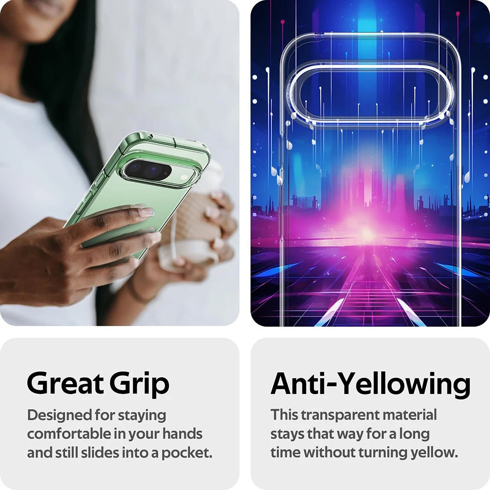 Ultra-thin clear silicone case for Pixel, view 7