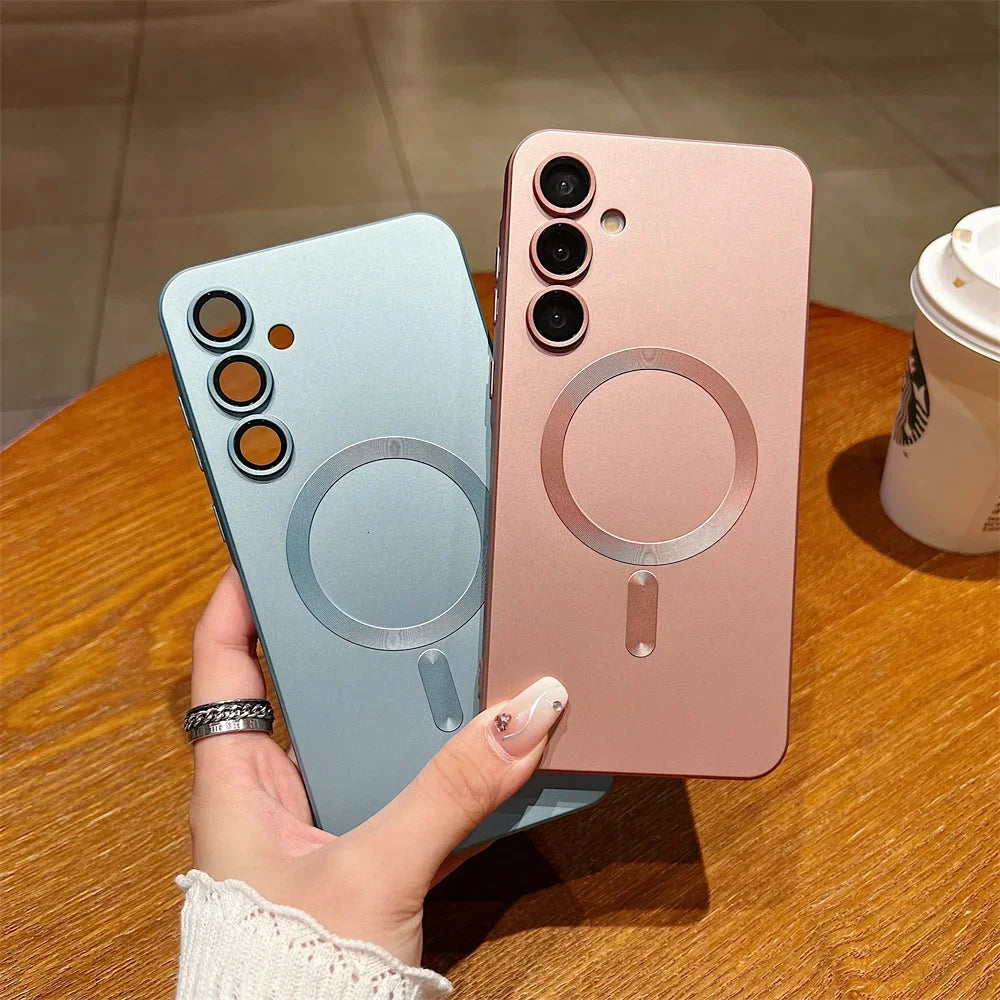 Soft TPU magnetic case for Samsung Galaxy S and A series, view 2