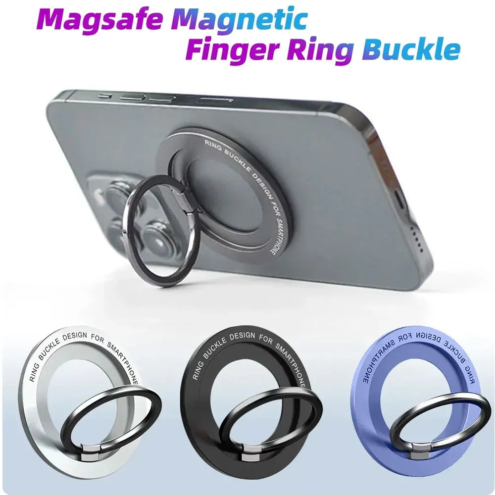 Mini magnetic finger ring grip, view 2