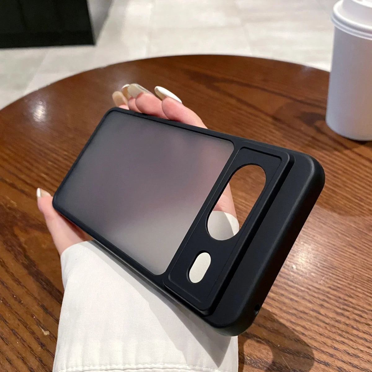 Matte translucent MagSafe magnetic case for Pixel, view 9