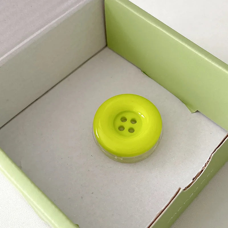 3D cute button folding phone grip and stand, view 16
