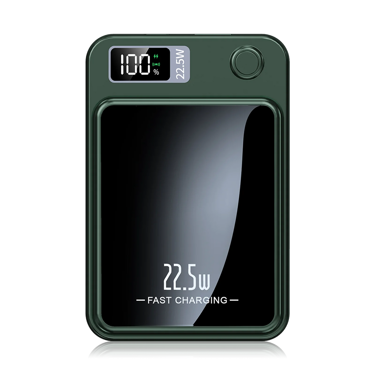 Magnetic wireless power bank, main view