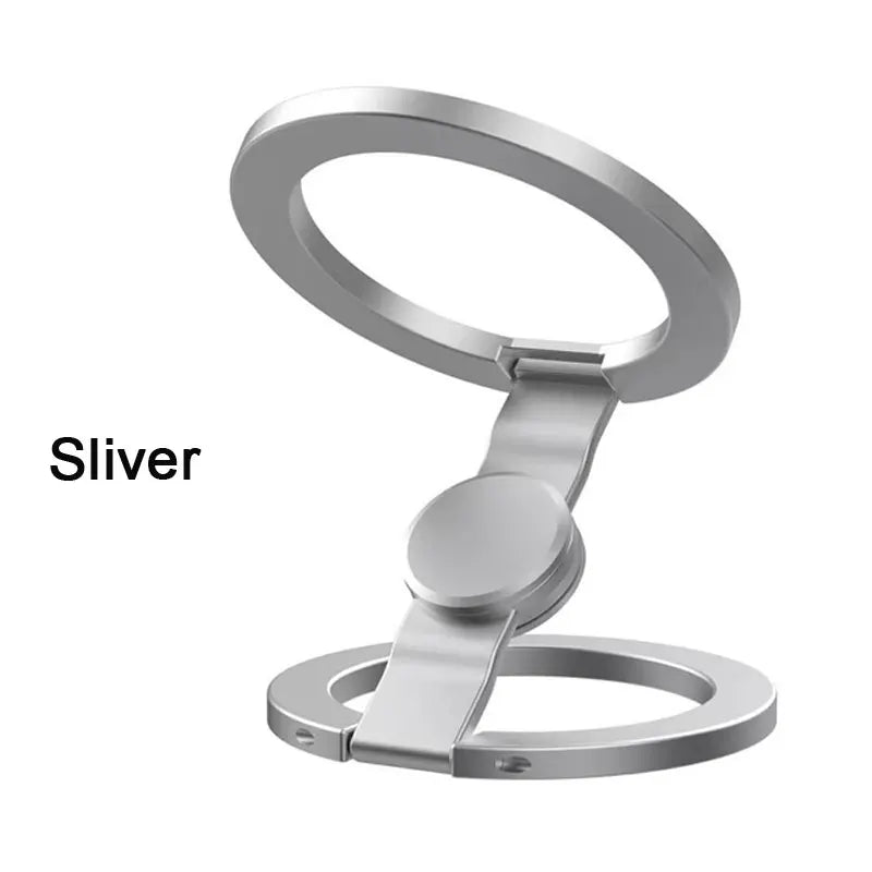 Double-sided magnetic ring holder, silver, view 15