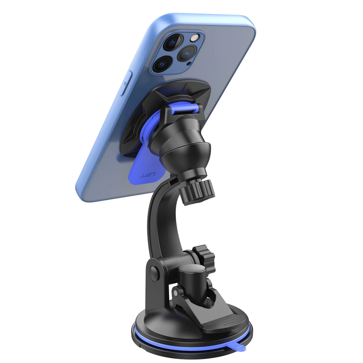 Windshield & dashboard car phone mount