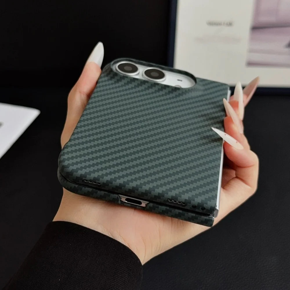 MagSafe case for iPhone Duo from the lower edge, port cutout and raised camera lip