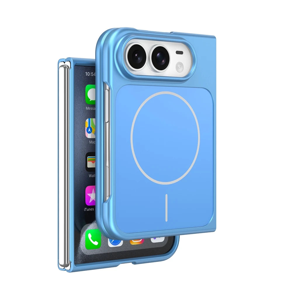 AG matte armour case in light blue