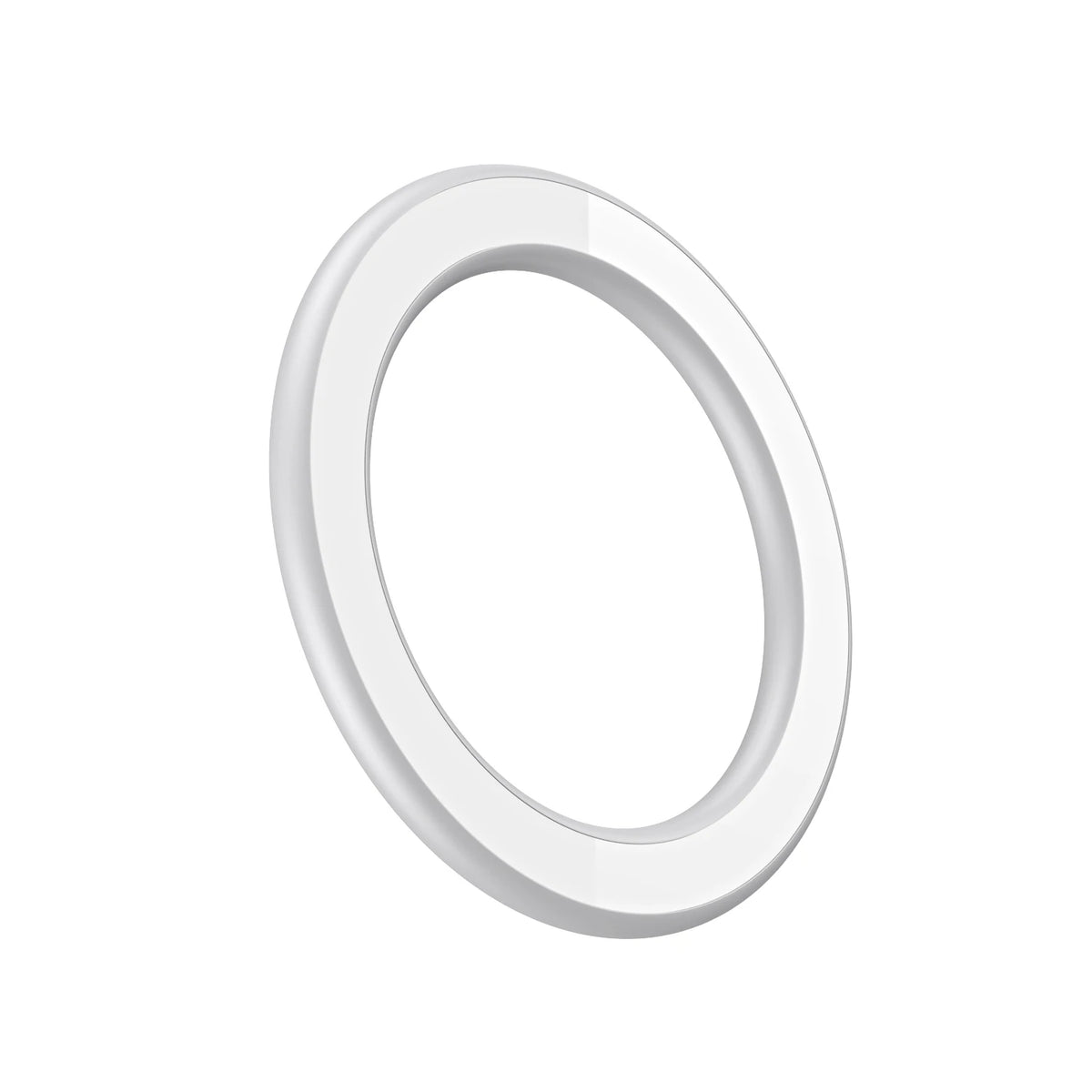 Magnetic ring phone holder, white