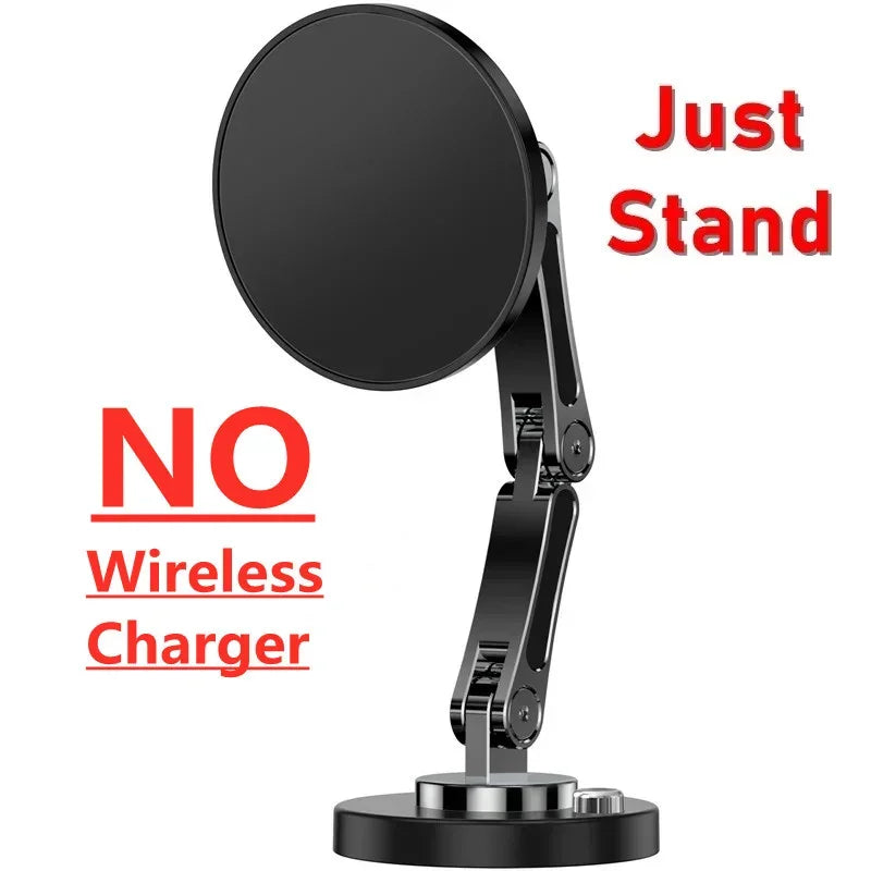 Magnetic car mount with wireless charging for iPhone 12–15, view 8