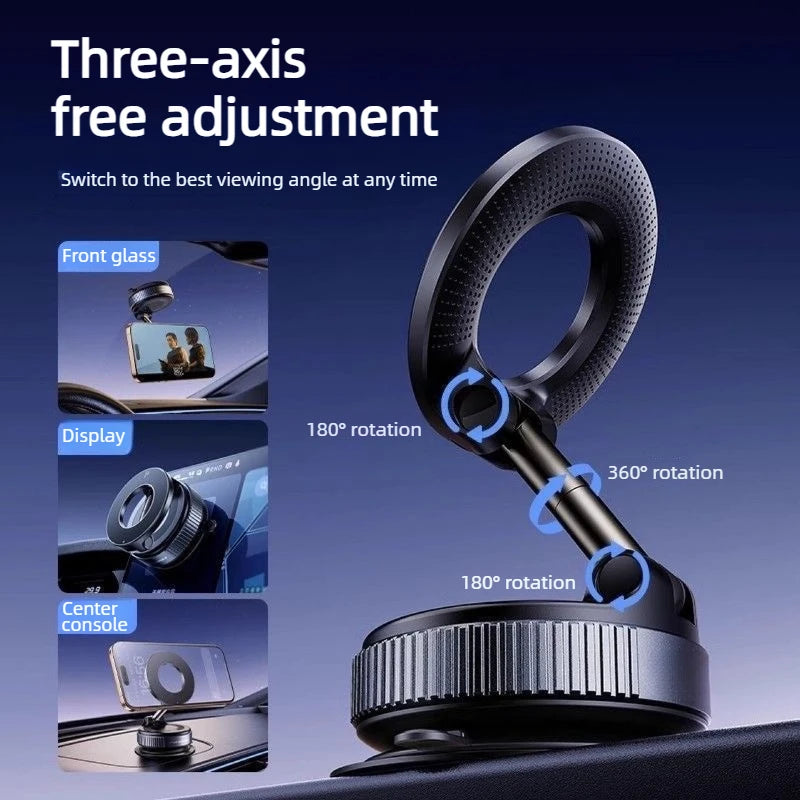 Magnetic dashboard car mount, view 2