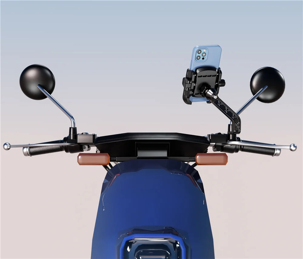 One-touch auto-lock motorcycle and bike phone mount, view 7