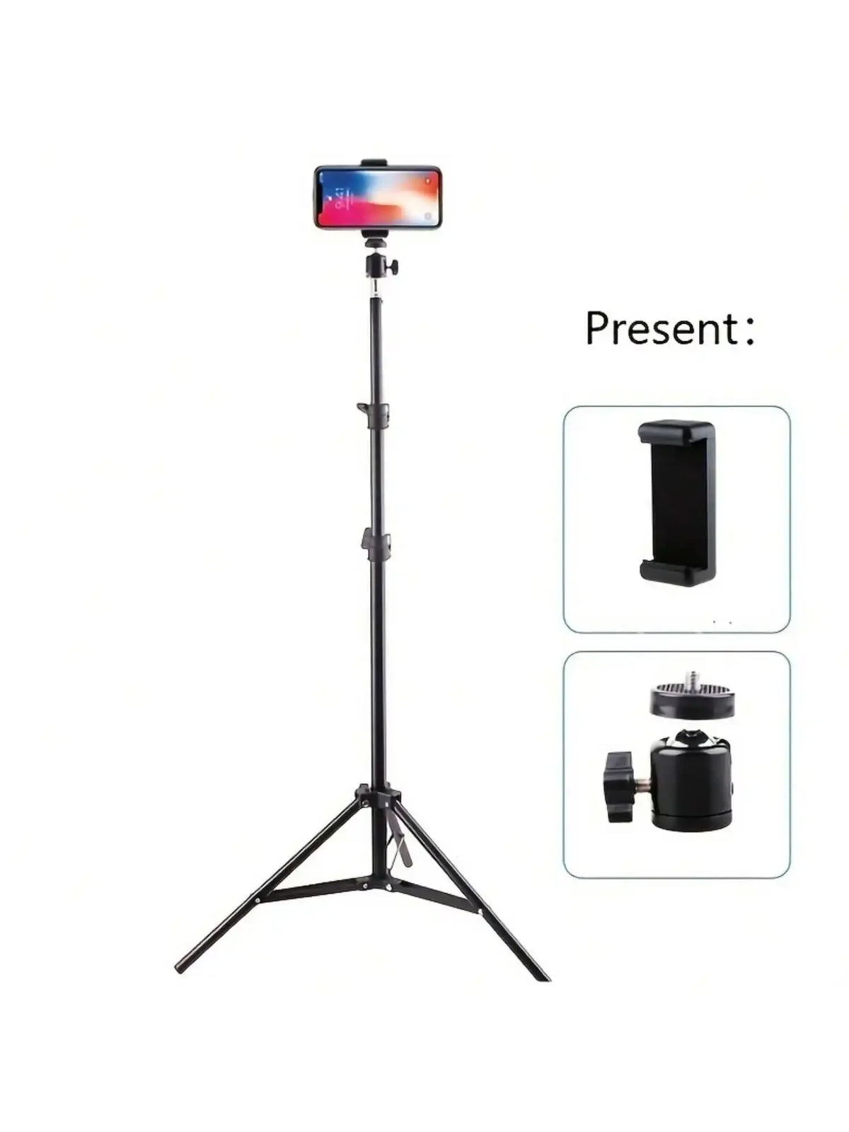 Floor-standing phone tripod, view 7