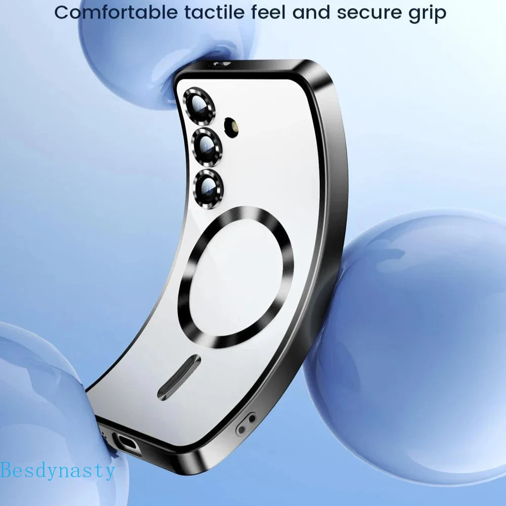 Plated magnetic case for Samsung Galaxy S22–S26, view 5