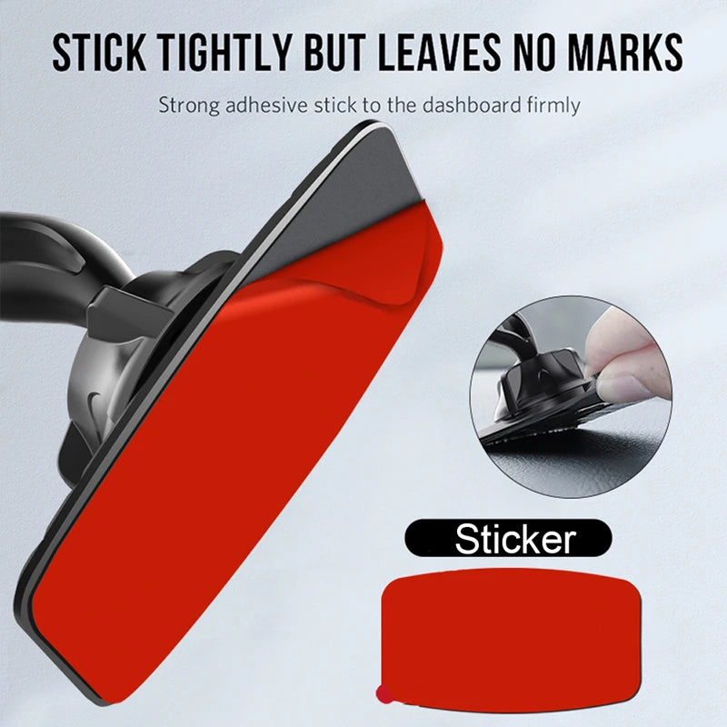 17mm ball head adhesive dashboard base, view 2