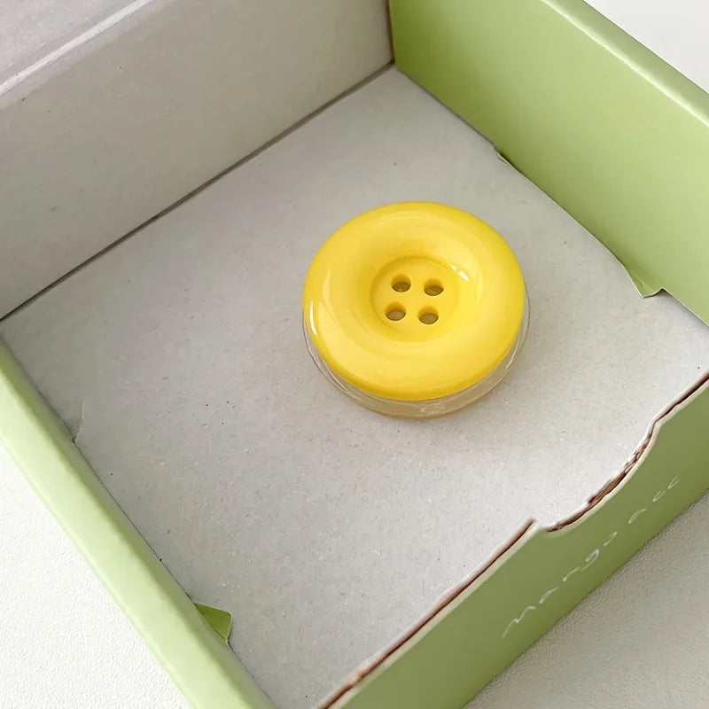 3D cute button folding phone grip and stand, view 14