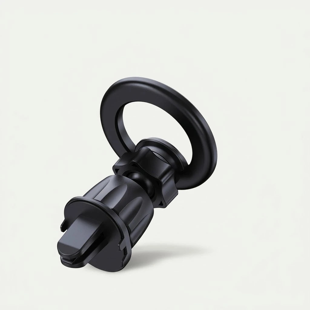 MagSafe car mount with 360° rotating air vent clip