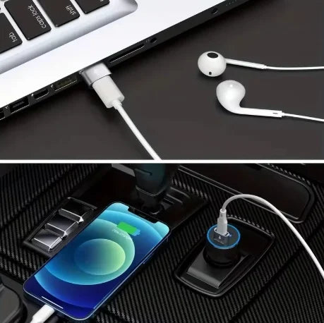 Metal USB to USB-C OTG adapters, 5-pack, view 4